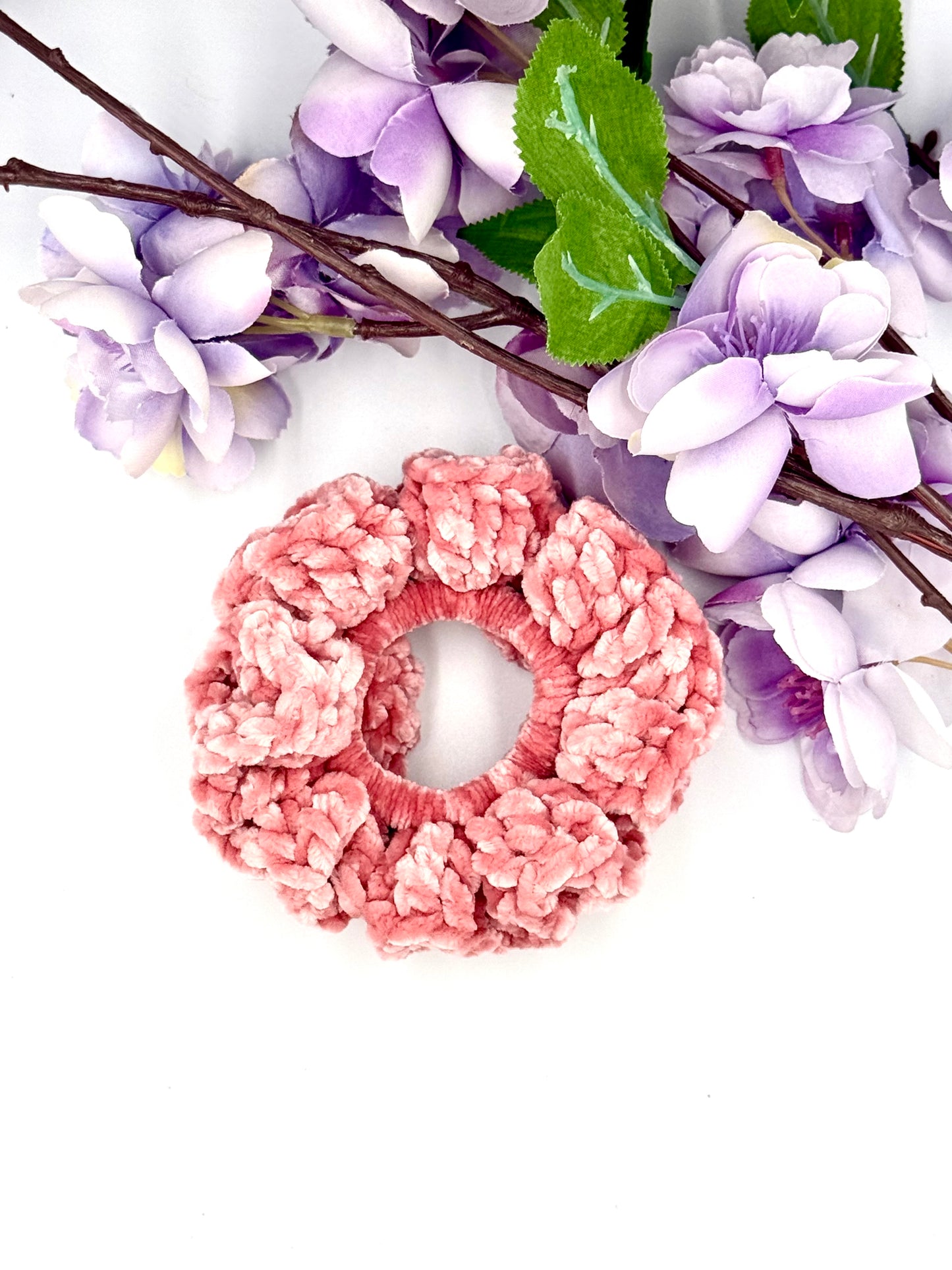 Dusty Blush Scrunchie