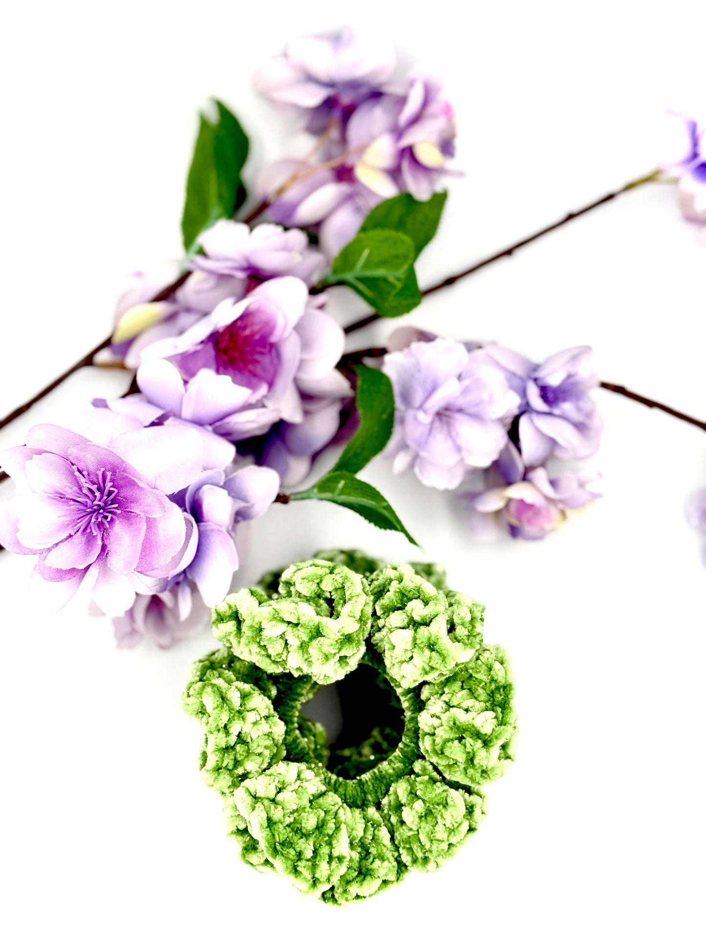 Watercress Sparkle Scrunchie