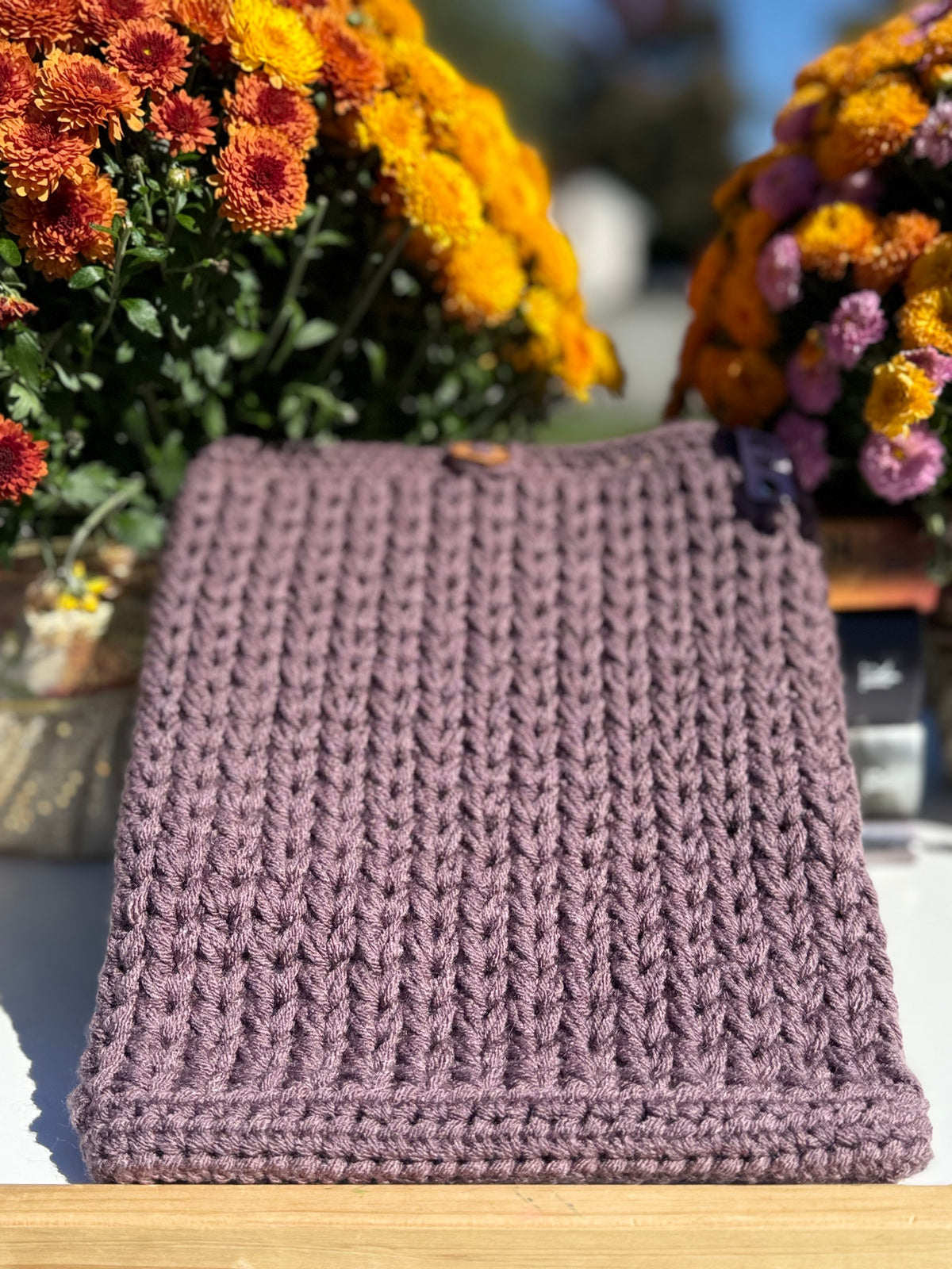French Lilac Book Sleeve