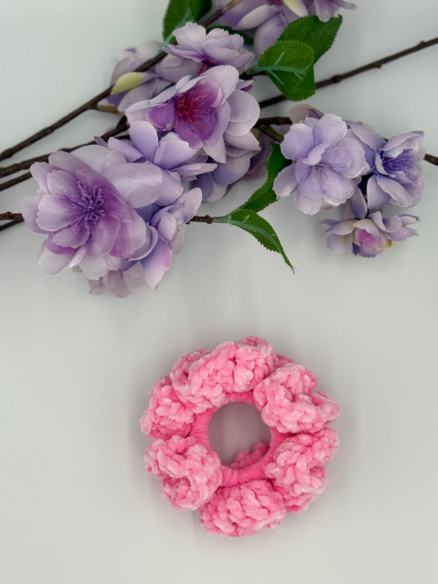 Hot Hot Pink Scrunchie