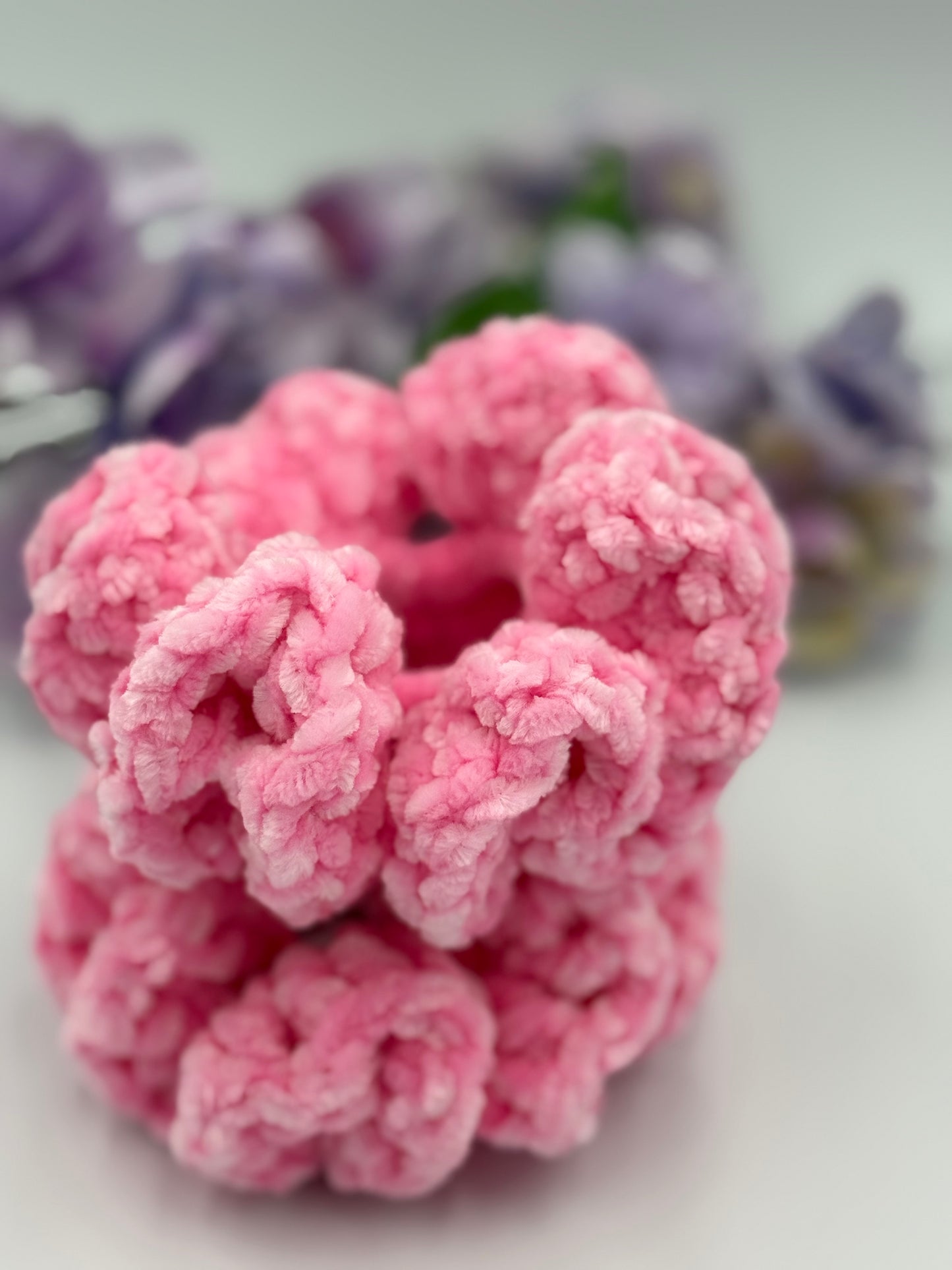 Hot Hot Pink Scrunchie