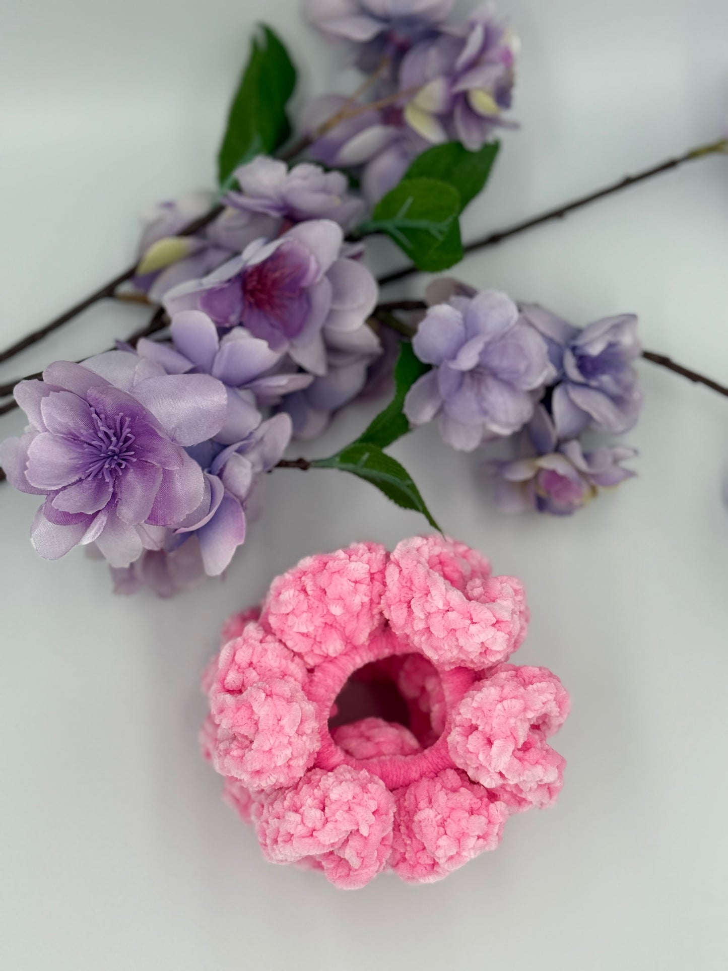 Hot Hot Pink Scrunchie