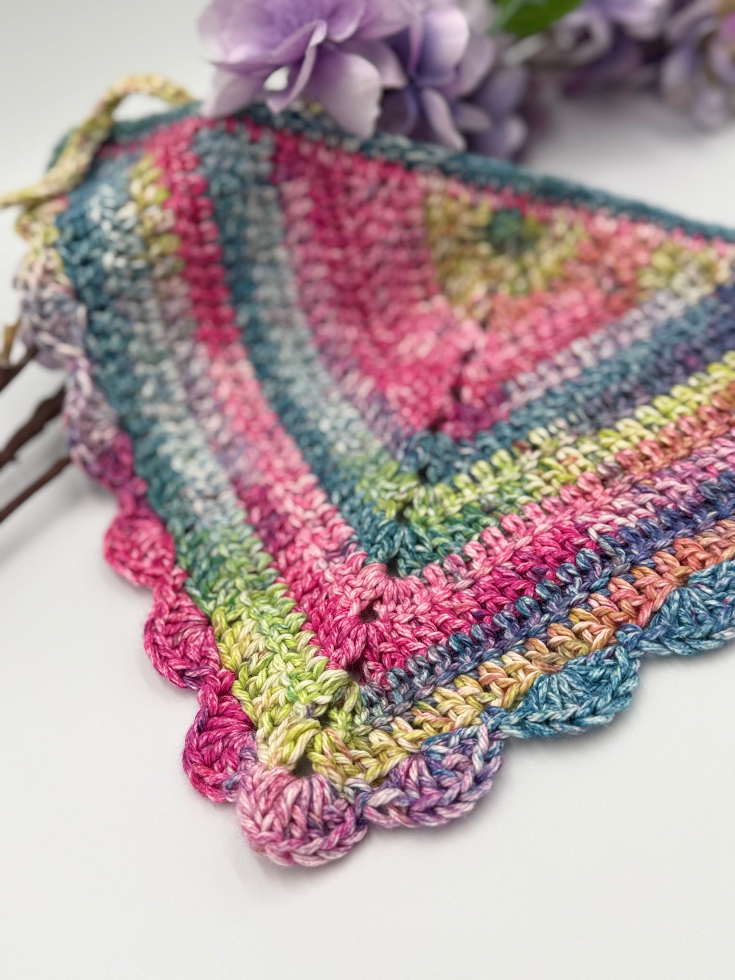Pink, Green, Purple Bandana