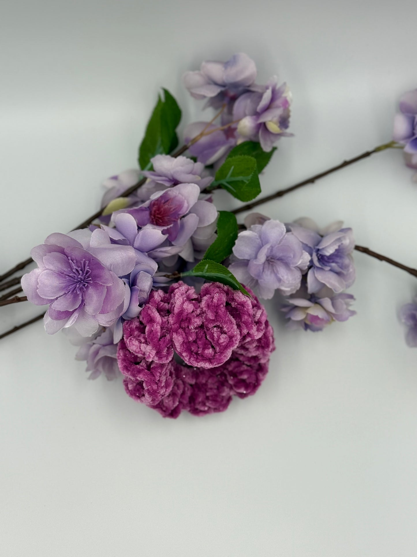 Electric Violet Sparkle Scrunchie
