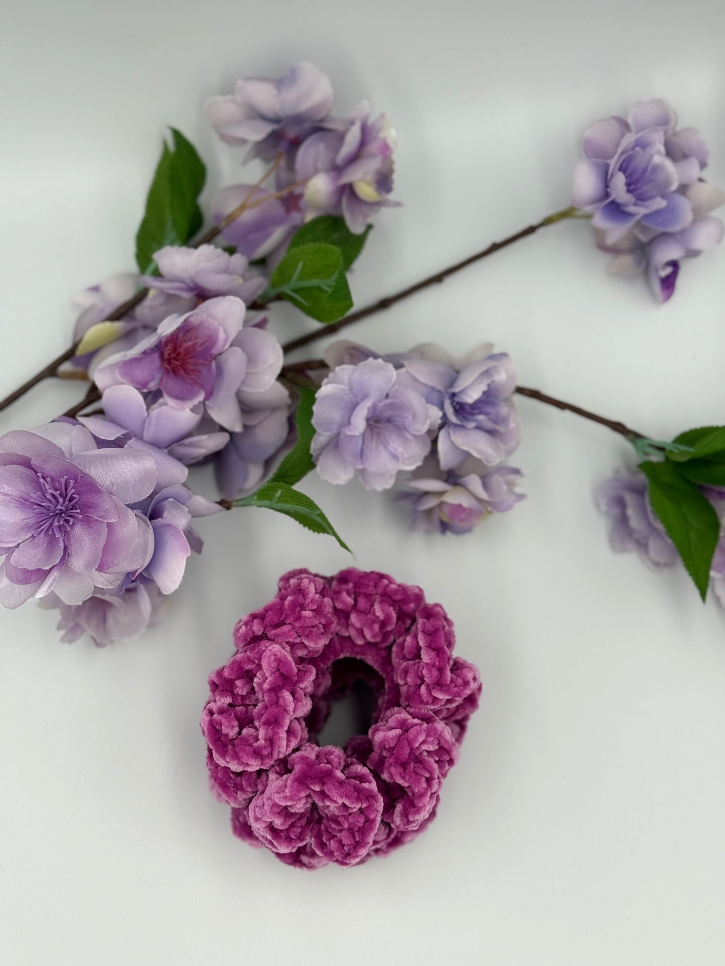 Electric Violet Scrunchie