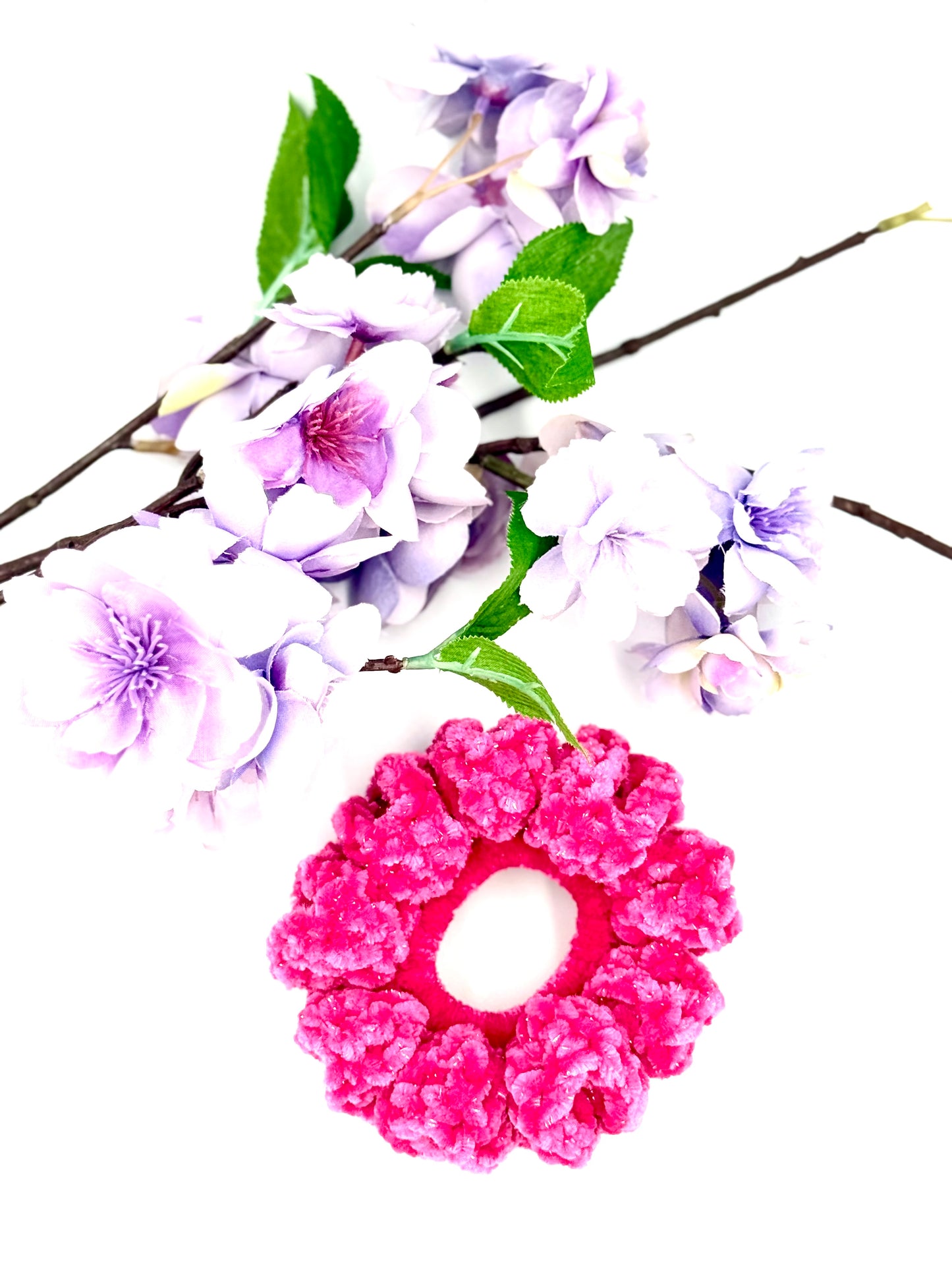 Free Love Sparkle Scrunchie