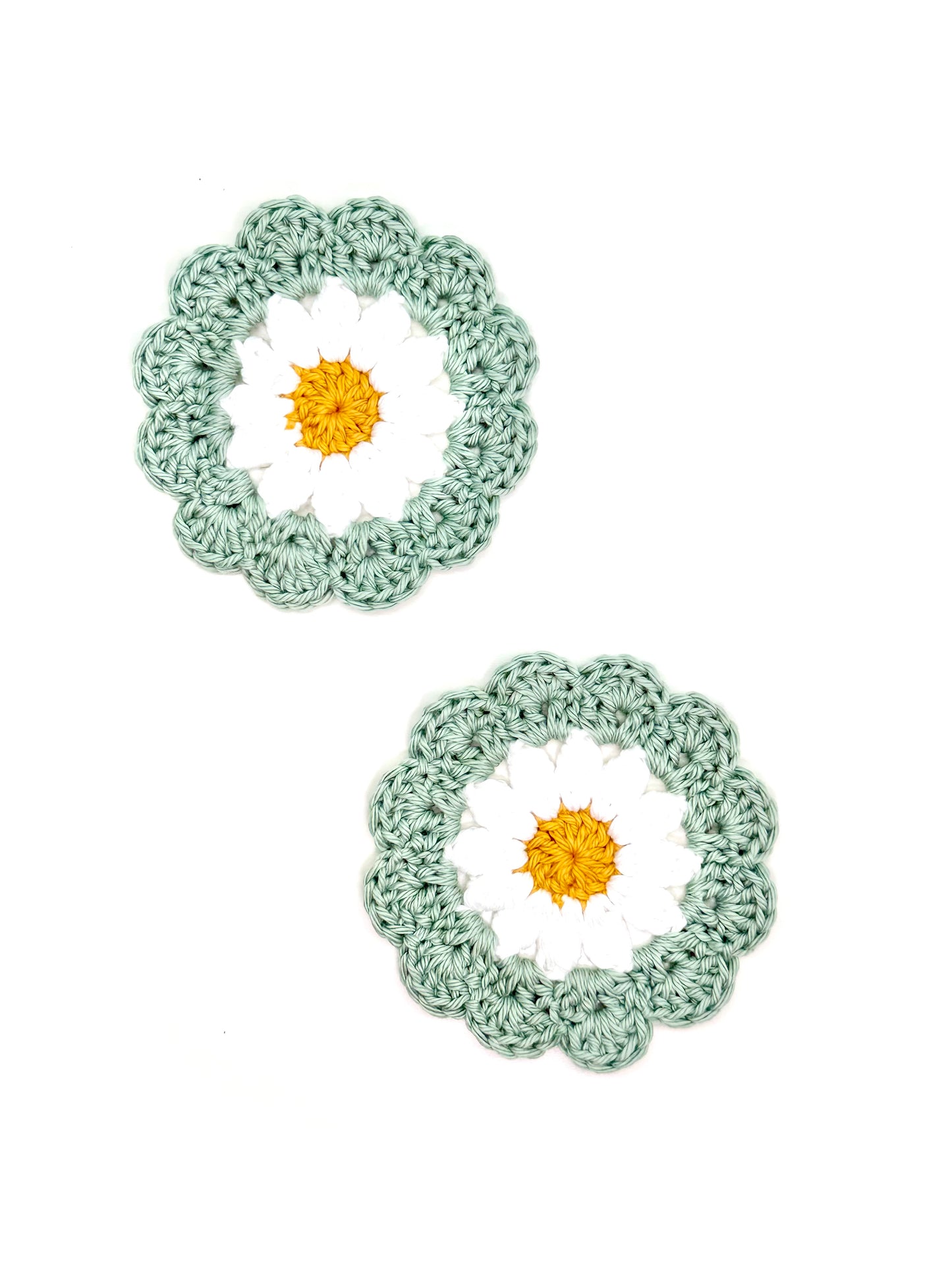 Serene Spa Daisy Coaster Set