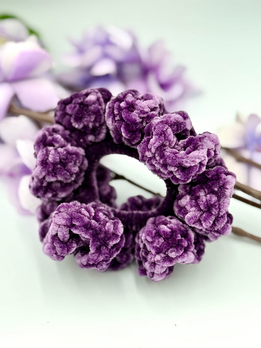 Plum Scrunchie