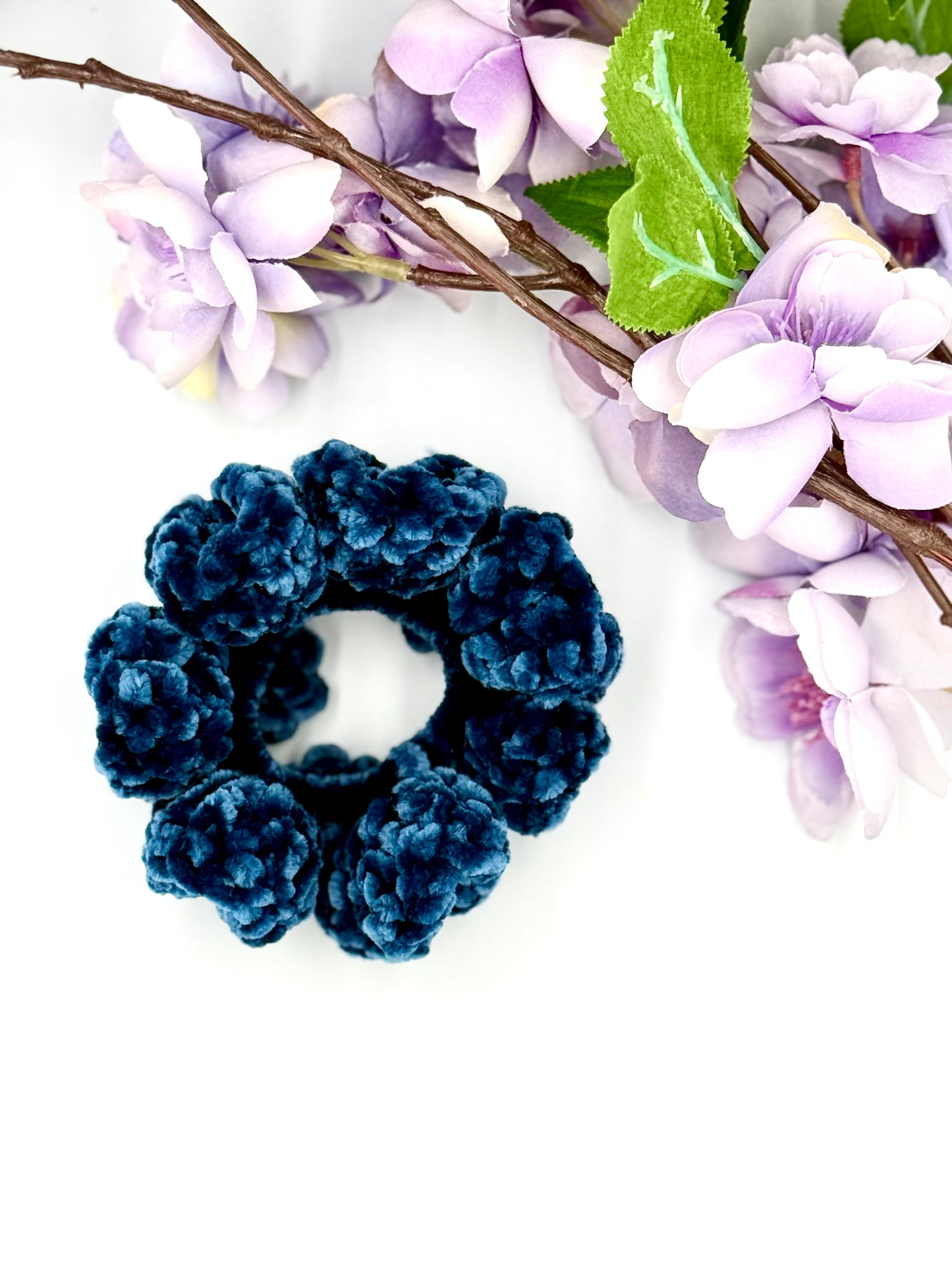 Midnight Sea Scrunchie