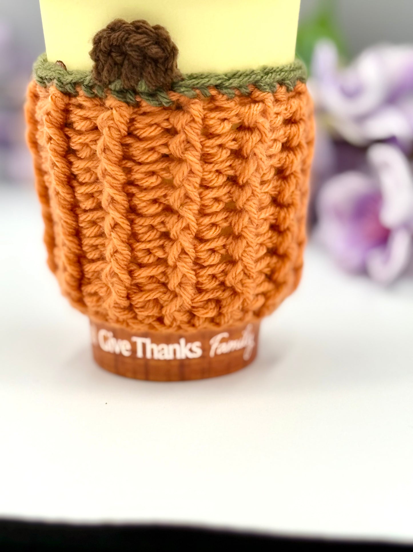 Pumpkin Cup Cozy