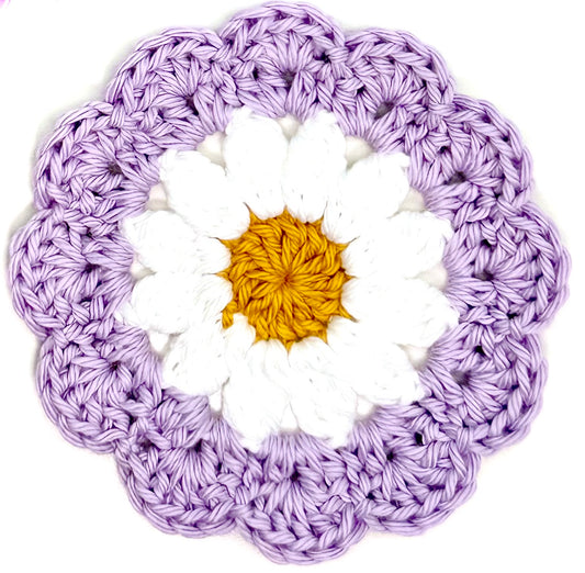 Orchid Daisy Coaster