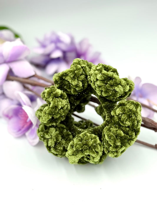 Super Greens Sparkle Scrunchie