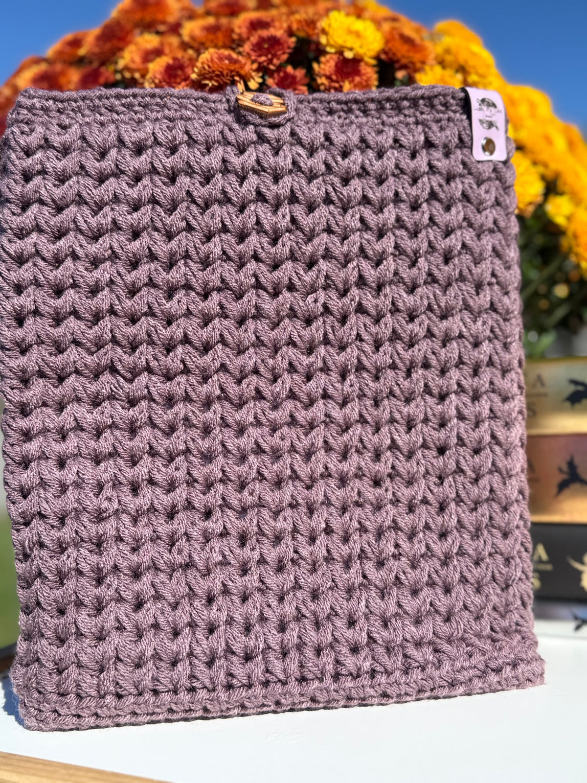 French Lilac Book Sleeve