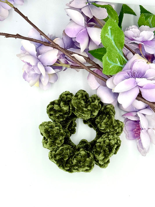 Super Greens Sparkle Scrunchie