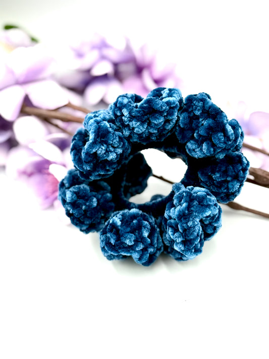 Midnight Sea Scrunchie