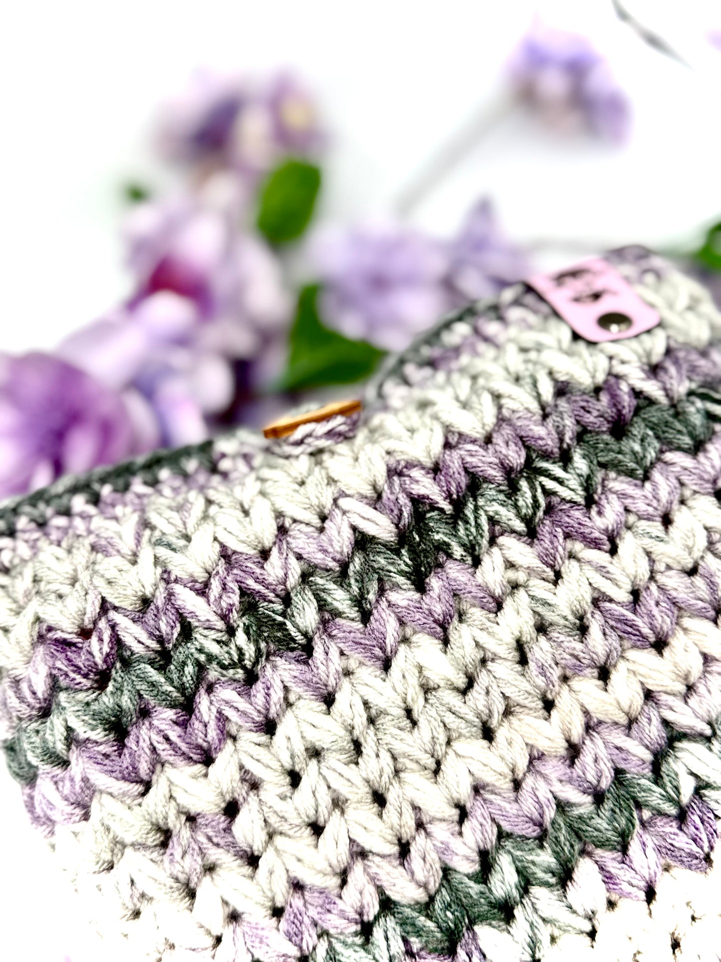 Purple & Grey XL Book Sleeve