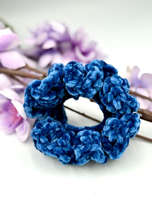 Regal Blue Scrunchie