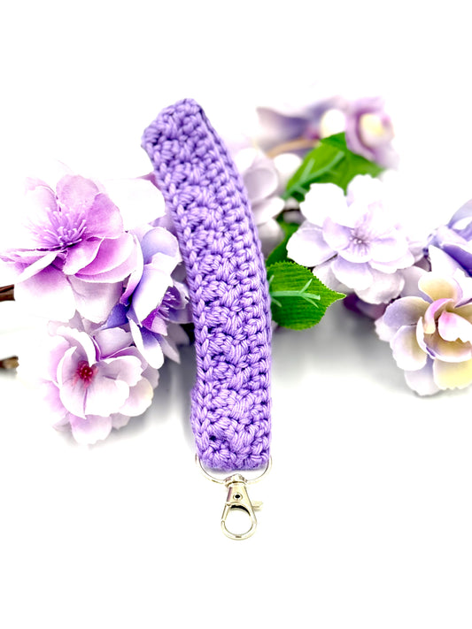 Amethyst Keychain Wristlet