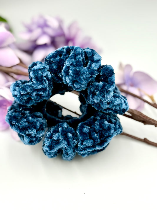 Midnight Sea Sparkle Scrunchie