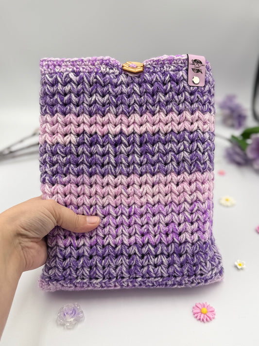 Violet Stripe Large Booksleeve
