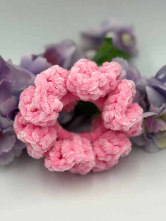 Hot Hot Pink Scrunchie