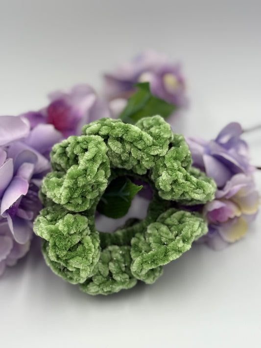 Watercress Sparkle Scrunchie