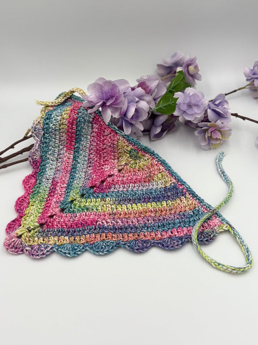 Pink, Green, Purple Bandana
