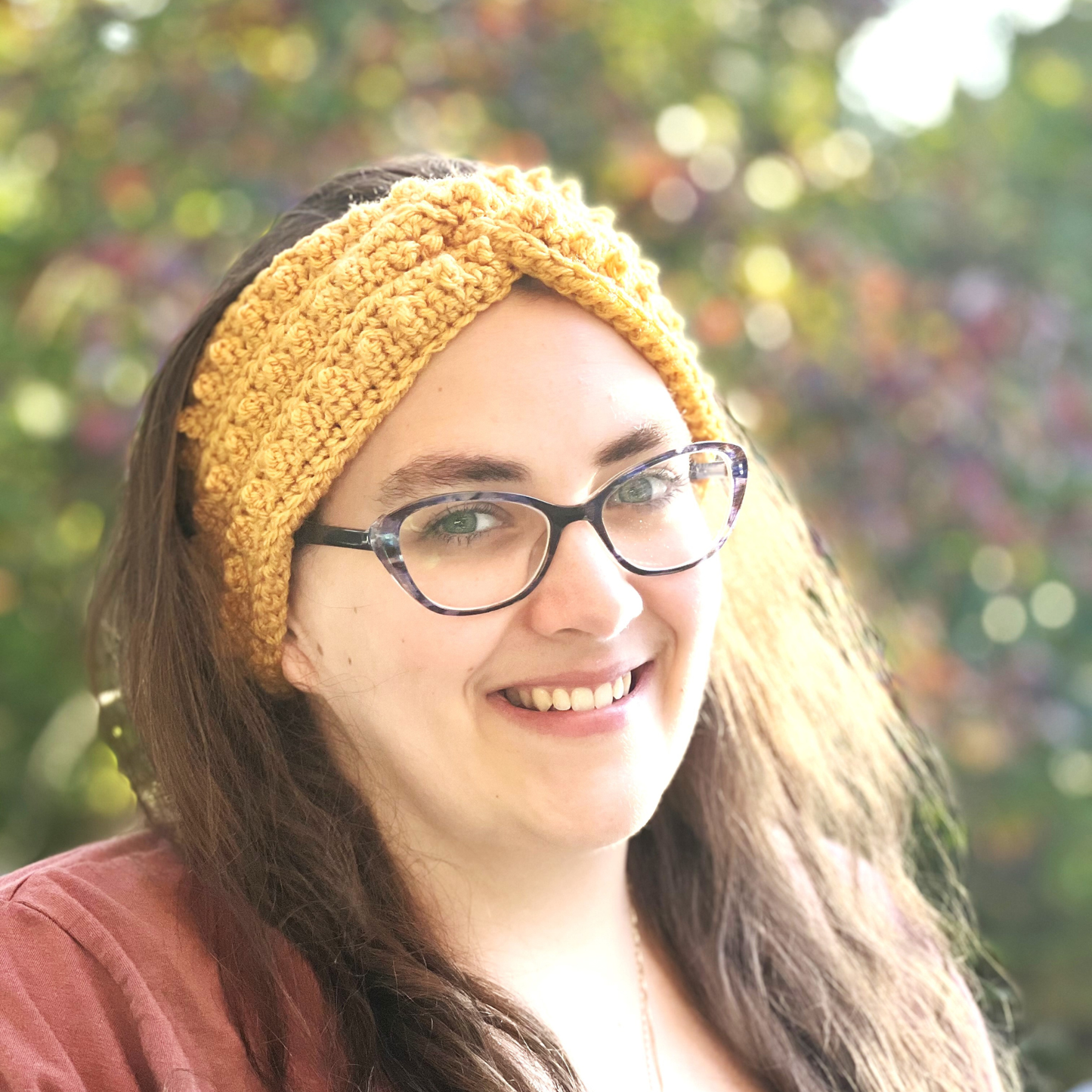 Sungold Adult Picot Ear Warmer