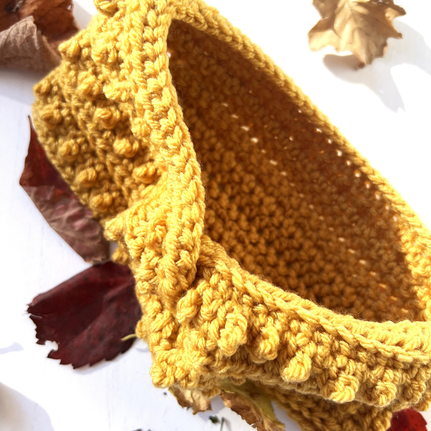 Sungold Adult Picot Ear Warmer