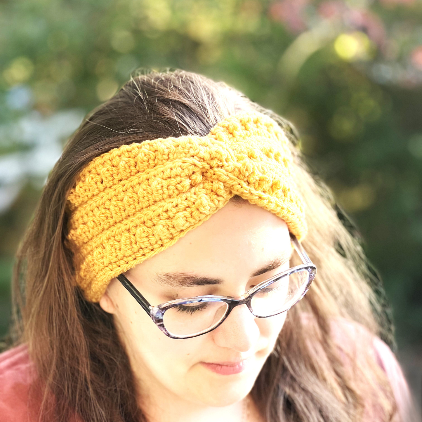 Sungold Adult Picot Ear Warmer